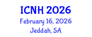 International Conference on Nursing and Healthcare (ICNH) February 16, 2026 - Jeddah, Saudi Arabia International Conference on Nursing and Healthcare (ICNH) February 16, 2026 - Jeddah, Saudi Arabia