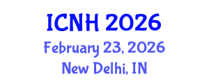 International Conference on Nursing and Healthcare (ICNH) February 23, 2026 - New Delhi, India International Conference on Nursing and Healthcare (ICNH) February 23, 2026 - New Delhi, India