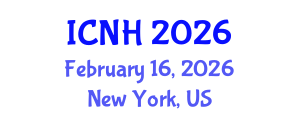 International Conference on Nursing and Healthcare (ICNH) February 16, 2026 - New York, United States International Conference on Nursing and Healthcare (ICNH) February 16, 2026 - New York, United States