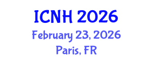 International Conference on Nursing and Healthcare (ICNH) February 23, 2026 - Paris, France International Conference on Nursing and Healthcare (ICNH) February 23, 2026 - Paris, France