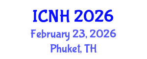 International Conference on Nursing and Healthcare (ICNH) February 23, 2026 - Phuket, Thailand International Conference on Nursing and Healthcare (ICNH) February 23, 2026 - Phuket, Thailand