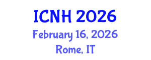 International Conference on Nursing and Healthcare (ICNH) February 16, 2026 - Rome, Italy International Conference on Nursing and Healthcare (ICNH) February 16, 2026 - Rome, Italy