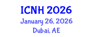 International Conference on Nursing and Healthcare (ICNH) January 26, 2026 - Dubai, United Arab Emirates International Conference on Nursing and Healthcare (ICNH) January 26, 2026 - Dubai, United Arab Emirates