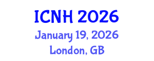 International Conference on Nursing and Healthcare (ICNH) January 19, 2026 - London, United Kingdom International Conference on Nursing and Healthcare (ICNH) January 19, 2026 - London, United Kingdom