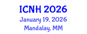 International Conference on Nursing and Healthcare (ICNH) January 19, 2026 - Mandalay, Myanmar International Conference on Nursing and Healthcare (ICNH) January 19, 2026 - Mandalay, Myanmar