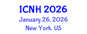 International Conference on Nursing and Healthcare (ICNH) January 26, 2026 - New York, United States International Conference on Nursing and Healthcare (ICNH) January 26, 2026 - New York, United States