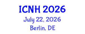 International Conference on Nursing and Healthcare (ICNH) July 22, 2026 - Berlin, Germany International Conference on Nursing and Healthcare (ICNH) July 22, 2026 - Berlin, Germany
