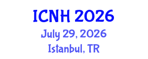 International Conference on Nursing and Healthcare (ICNH) July 29, 2026 - Istanbul, Turkey International Conference on Nursing and Healthcare (ICNH) July 29, 2026 - Istanbul, Turkey