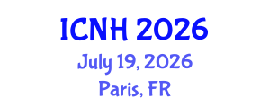 International Conference on Nursing and Healthcare (ICNH) July 19, 2026 - Paris, France International Conference on Nursing and Healthcare (ICNH) July 19, 2026 - Paris, France
