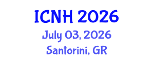 International Conference on Nursing and Healthcare (ICNH) July 03, 2026 - Santorini, Greece International Conference on Nursing and Healthcare (ICNH) July 03, 2026 - Santorini, Greece