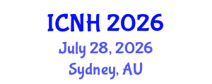 International Conference on Nursing and Healthcare (ICNH) July 28, 2026 - Sydney, Australia International Conference on Nursing and Healthcare (ICNH) July 28, 2026 - Sydney, Australia