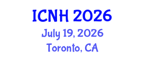 International Conference on Nursing and Healthcare (ICNH) July 19, 2026 - Toronto, Canada International Conference on Nursing and Healthcare (ICNH) July 19, 2026 - Toronto, Canada