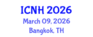 International Conference on Nursing and Healthcare (ICNH) March 09, 2026 - Bangkok, Thailand International Conference on Nursing and Healthcare (ICNH) March 09, 2026 - Bangkok, Thailand