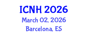 International Conference on Nursing and Healthcare (ICNH) March 02, 2026 - Barcelona, Spain International Conference on Nursing and Healthcare (ICNH) March 02, 2026 - Barcelona, Spain