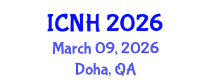 International Conference on Nursing and Healthcare (ICNH) March 09, 2026 - Doha, Qatar International Conference on Nursing and Healthcare (ICNH) March 09, 2026 - Doha, Qatar
