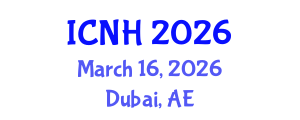 International Conference on Nursing and Healthcare (ICNH) March 16, 2026 - Dubai, United Arab Emirates