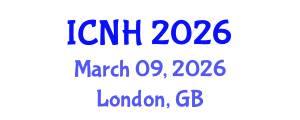 International Conference on Nursing and Healthcare (ICNH) March 09, 2026 - London, United Kingdom International Conference on Nursing and Healthcare (ICNH) March 09, 2026 - London, United Kingdom