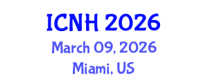 International Conference on Nursing and Healthcare (ICNH) March 09, 2026 - Miami, United States International Conference on Nursing and Healthcare (ICNH) March 09, 2026 - Miami, United States