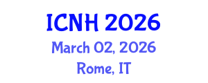 International Conference on Nursing and Healthcare (ICNH) March 02, 2026 - Rome, Italy International Conference on Nursing and Healthcare (ICNH) March 02, 2026 - Rome, Italy