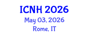 International Conference on Nursing and Healthcare (ICNH) May 03, 2026 - Rome, Italy