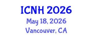 International Conference on Nursing and Healthcare (ICNH) May 18, 2026 - Vancouver, Canada International Conference on Nursing and Healthcare (ICNH) May 18, 2026 - Vancouver, Canada