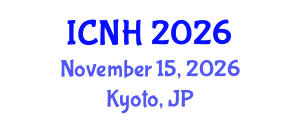 International Conference on Nursing and Healthcare (ICNH) November 15, 2026 - Kyoto, Japan International Conference on Nursing and Healthcare (ICNH) November 15, 2026 - Kyoto, Japan