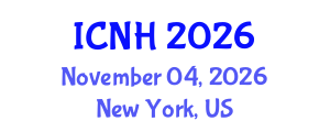 International Conference on Nursing and Healthcare (ICNH) November 04, 2026 - New York, United States International Conference on Nursing and Healthcare (ICNH) November 04, 2026 - New York, United States