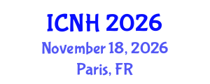 International Conference on Nursing and Healthcare (ICNH) November 18, 2026 - Paris, France International Conference on Nursing and Healthcare (ICNH) November 18, 2026 - Paris, France