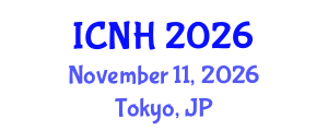 International Conference on Nursing and Healthcare (ICNH) November 11, 2026 - Tokyo, Japan International Conference on Nursing and Healthcare (ICNH) November 11, 2026 - Tokyo, Japan