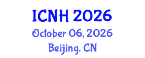 International Conference on Nursing and Healthcare (ICNH) October 06, 2026 - Beijing, China International Conference on Nursing and Healthcare (ICNH) October 06, 2026 - Beijing, China