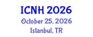International Conference on Nursing and Healthcare (ICNH) October 25, 2026 - Istanbul, Turkey International Conference on Nursing and Healthcare (ICNH) October 25, 2026 - Istanbul, Turkey