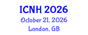 International Conference on Nursing and Healthcare (ICNH) October 21, 2026 - London, United Kingdom International Conference on Nursing and Healthcare (ICNH) October 21, 2026 - London, United Kingdom