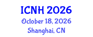 International Conference on Nursing and Healthcare (ICNH) October 18, 2026 - Shanghai, China International Conference on Nursing and Healthcare (ICNH) October 18, 2026 - Shanghai, China