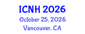 International Conference on Nursing and Healthcare (ICNH) October 25, 2026 - Vancouver, Canada International Conference on Nursing and Healthcare (ICNH) October 25, 2026 - Vancouver, Canada