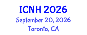 International Conference on Nursing and Healthcare (ICNH) September 20, 2026 - Toronto, Canada International Conference on Nursing and Healthcare (ICNH) September 20, 2026 - Toronto, Canada