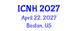 International Conference on Nursing and Healthcare (ICNH) April 22, 2027 - Boston, United States