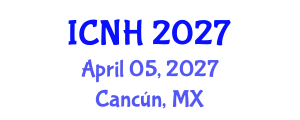 International Conference on Nursing and Healthcare (ICNH) April 05, 2027 - Cancún, Mexico International Conference on Nursing and Healthcare (ICNH) April 05, 2027 - Cancún, Mexico