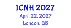 International Conference on Nursing and Healthcare (ICNH) April 22, 2027 - London, United Kingdom International Conference on Nursing and Healthcare (ICNH) April 22, 2027 - London, United Kingdom
