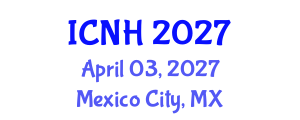 International Conference on Nursing and Healthcare (ICNH) April 03, 2027 - Mexico City, Mexico International Conference on Nursing and Healthcare (ICNH) April 03, 2027 - Mexico City, Mexico