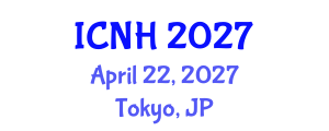 International Conference on Nursing and Healthcare (ICNH) April 22, 2027 - Tokyo, Japan International Conference on Nursing and Healthcare (ICNH) April 22, 2027 - Tokyo, Japan