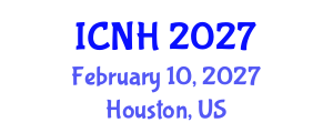 International Conference on Nursing and Healthcare (ICNH) February 10, 2027 - Houston, United States International Conference on Nursing and Healthcare (ICNH) February 10, 2027 - Houston, United States