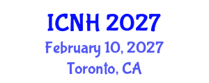 International Conference on Nursing and Healthcare (ICNH) February 10, 2027 - Toronto, Canada International Conference on Nursing and Healthcare (ICNH) February 10, 2027 - Toronto, Canada