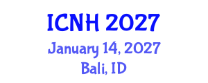 International Conference on Nursing and Healthcare (ICNH) January 14, 2027 - Bali, Indonesia International Conference on Nursing and Healthcare (ICNH) January 14, 2027 - Bali, Indonesia