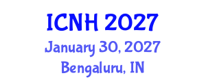 International Conference on Nursing and Healthcare (ICNH) January 30, 2027 - Bengaluru, India International Conference on Nursing and Healthcare (ICNH) January 30, 2027 - Bengaluru, India