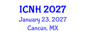 International Conference on Nursing and Healthcare (ICNH) January 23, 2027 - Cancún, Mexico International Conference on Nursing and Healthcare (ICNH) January 23, 2027 - Cancún, Mexico