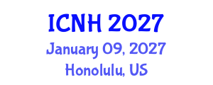 International Conference on Nursing and Healthcare (ICNH) January 09, 2027 - Honolulu, United States International Conference on Nursing and Healthcare (ICNH) January 09, 2027 - Honolulu, United States