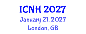 International Conference on Nursing and Healthcare (ICNH) January 21, 2027 - London, United Kingdom International Conference on Nursing and Healthcare (ICNH) January 21, 2027 - London, United Kingdom