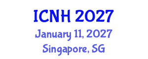 International Conference on Nursing and Healthcare (ICNH) January 11, 2027 - Singapore, Singapore International Conference on Nursing and Healthcare (ICNH) January 11, 2027 - Singapore, Singapore
