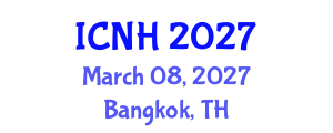 International Conference on Nursing and Healthcare (ICNH) March 08, 2027 - Bangkok, Thailand International Conference on Nursing and Healthcare (ICNH) March 08, 2027 - Bangkok, Thailand