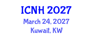 International Conference on Nursing and Healthcare (ICNH) March 24, 2027 - Kuwait, Kuwait International Conference on Nursing and Healthcare (ICNH) March 24, 2027 - Kuwait, Kuwait
